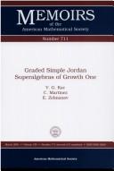 Cover of: Graded simple Jordan superalgebras of growth one | Victor G. Kac