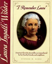 Cover of: I remember Laura: Laura Ingalls Wilder