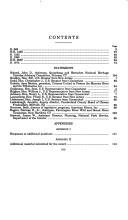 Cover of: New Jersey and Connecticut parks and rivers by United States. Congress. Senate. Committee on Energy and Natural Resources. Subcommittee on Public Lands, National Parks, and Forests., United States. Congress. Senate. Committee on Energy and Natural Resources. Subcommittee on Public Lands, National Parks, and Forests.