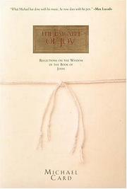 Cover of: The parable of joy: reflections on the wisdom of the book of John