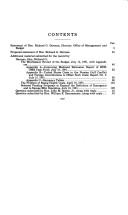 Cover of: Mid-session review of the fiscal year 1992 budget: hearing before the Committee on the Budget, House of Representatives, One Hundred Second Congress, first session, July 17, 1991.