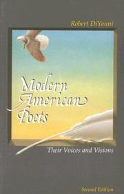 Cover of: Modern American poets by Robert DiYanni ; [developed by Steven Pensinger].
