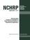 Cover of: Recommended practice for evaluation of metal-tensioned systems in geotechnical applications (NCHRP report)