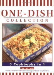Cover of: One-Dish Collection 3 Cookbooks in 1