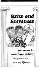 Cover of: Exits and entrances: new poems