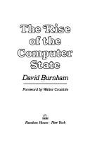 Cover of: The rise of the computer state by Burnham, David