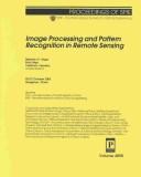 Image processing and pattern recognition in remote sensing, 25-27 October 2002, Hangzhou, China