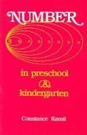 Cover of: Number in preschool and kindergarten by Constance Kamii