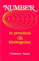 Cover of: Number in preschool and kindergarten: educational implications of Piaget's theory