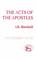 Cover of: The Acts of the apostles