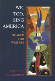 Cover of: We, Too, Sing America by Chitra B Divakaruni
