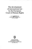 Cover of: The development of international law by the European Court of Human Rights