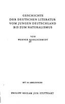 Cover of: Geschichte der deutschen Literatur vom jungen Deutschland bis zum Naturalismus by Werner Kohlschmidt