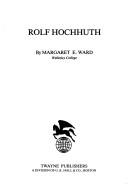 Cover of: Rolf Hochhuth