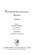 Cover of: Psychopharmacological Agents (Medicinal Chemical Monograph)