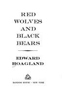 Red wolves and black bears cover