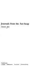 Journals from the ant heap by Dannie Abse