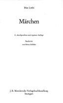 Cover of: Märchen by Max Lüthi, Max Lüthi, Heinz Rölleke, Max Lüthi