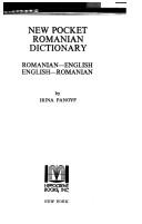 Cover of New pocket Romanian dictionary