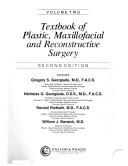 Cover of: Textbook of plastic, maxillofacial, and reconstructive surgery by editors, Gregory S. Georgiade ... [et al.].