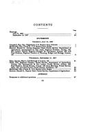 Forest Service organizational structure in the Alaska Region by United States. Congress. Senate. Committee on Energy and Natural Resources.