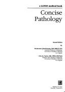 Cover of: Concise Pathology by Parakrama Chandrasoma, Clive R. Taylor, C. R. Taylor