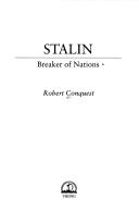 Cover of: Stalin by Robert Conquest