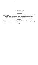 Cover of: Federal Aviation Administration research, engineering, and development fiscal year 1997 authorization and management reform: hearing before the Subcommittee on Technology of the Committee on Science, U.S. House of Representatives, One Hundred Fourth Congress, second session, April 18, 1996.
