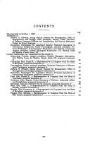 Cover of: Contracting out--successes and failures: hearing before the Subcommittee on the Civil Service of the Committee on Government Reform and Oversight, House of Representatives, One Hundred Fifth Congress, first session, October 1, 1997.