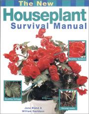 Cover of: The New Houseplant Survival Manual by Jane Bland