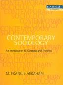 Cover of: Contemporary sociology: an introduction to concepts and theories