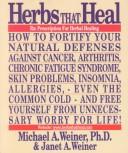 Cover of: Herbs that heal: prescription for herbal healing