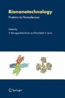 Cover of: Bionanotechnology by edited by V. Renugopalakrishnan and Randolph V. Lewis.