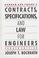 Cover of: Dunham and Young's Contracts, specifications, and law for engineers.