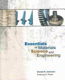 Cover of: Essentials of materials science and engineering