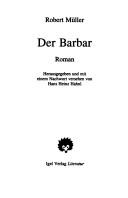 Cover of: Der Barbar: Roman