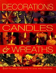 Cover of: Decorations, Candles & Wreaths