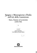 Cover of: Spagna e Mezzogiorno d'Italia nell'età della transizione