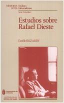 Estudios sobre Rafael Dieste by Estelle Irizarry