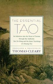 Cover of: The Essential Tao by Thomas F. Cleary