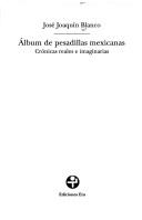 Cover of: Album De Pesadillas Mexicanas (Biblioteca Era)
