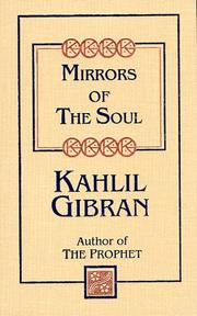 Cover of: Mirrors of the Soul (Kahlil Gibran Pocket Library) by Kahlil Gibran