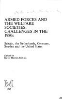 Cover of: Armed Forces and the Welfare Societies (Studies in International Security)