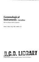 Cover of: Gemmological instruments
