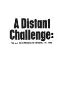 Cover of: A Distant challenge: the U.S. Infantryman in Vietnam, 1967-1972