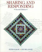 Cover of: Sharing and Responding by Peter Elbow