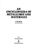 Cover of: Encyclopaedia of Metallurgy and Materials