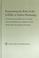 Cover of: Reassessing the Role of the Syllable in Italian Phonology