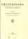 Cover of: Studies on Copepoda, III