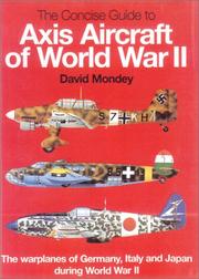 Cover of: The Concise Guide to Axis Aircraft of World War II